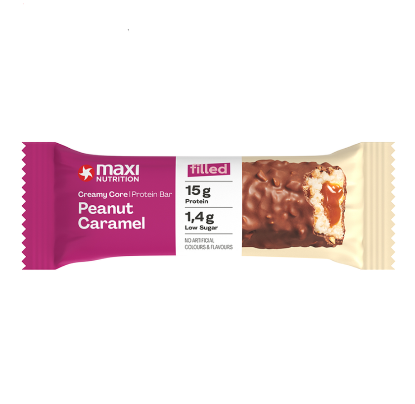 Maximuscle Maxi Nutrition Creamy Core Protein Bar: Peanut Caramel