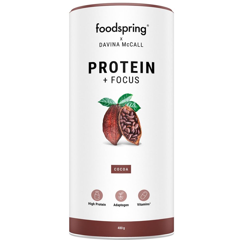 foodspring x Davina Protein + Focus