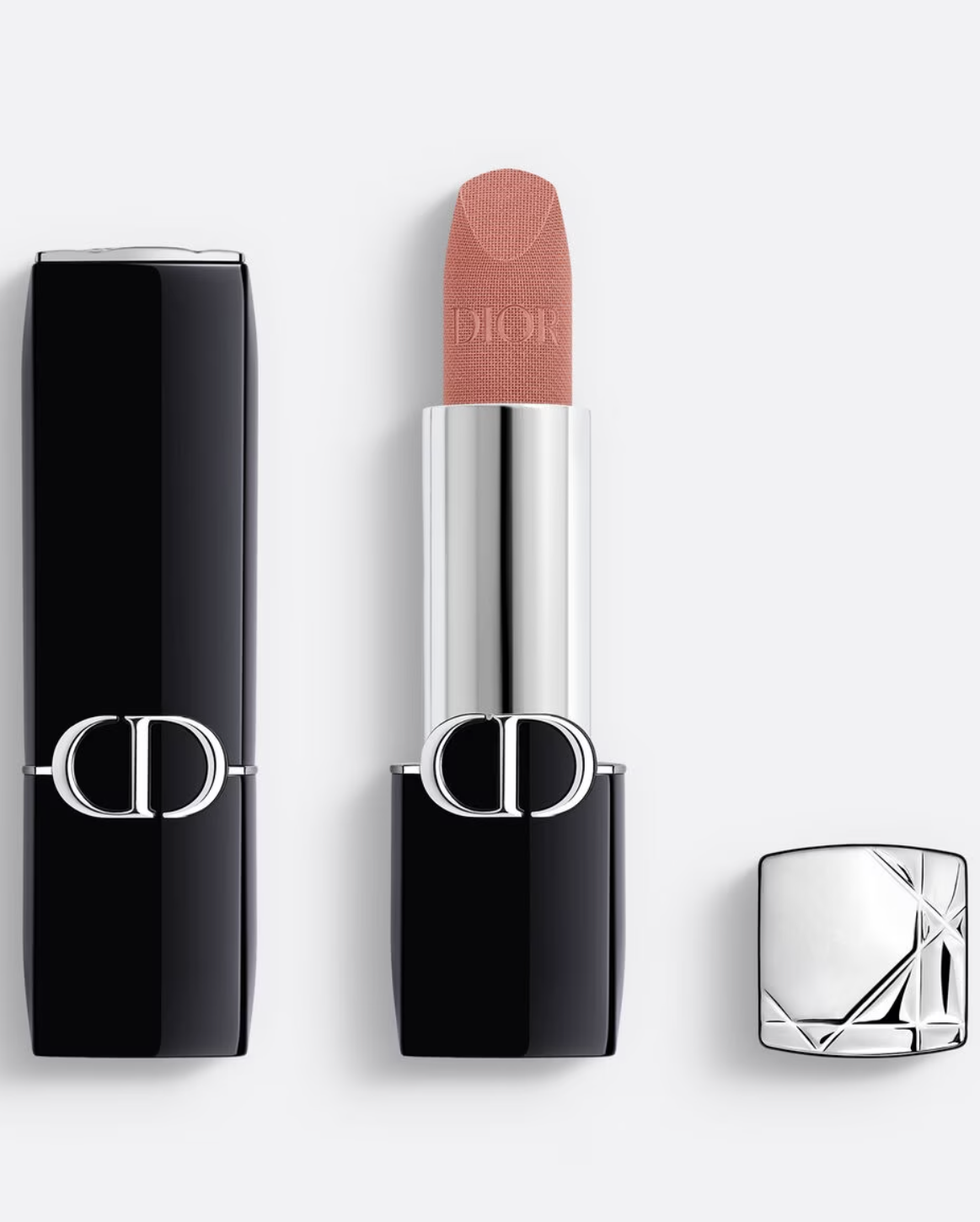 Rouge Dior Lipstick in 100 Nude Look Velvet