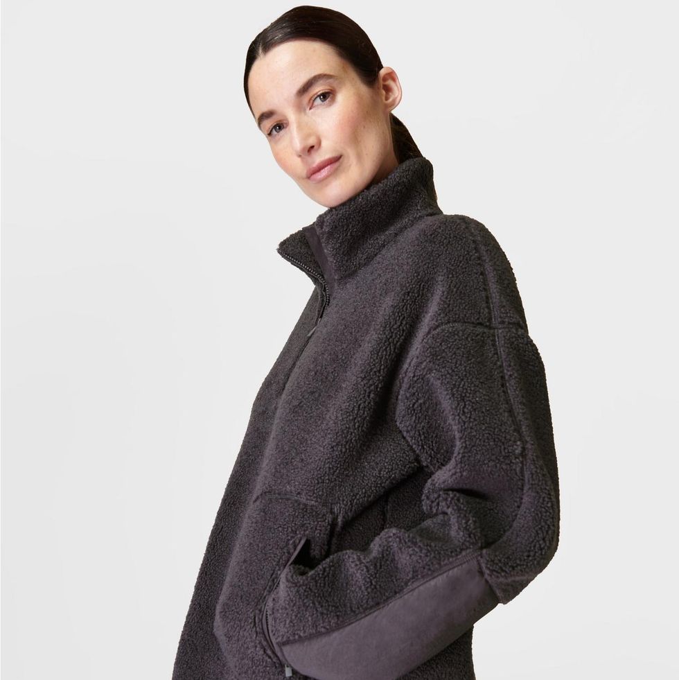 Plush Fleece Textured Half Zip