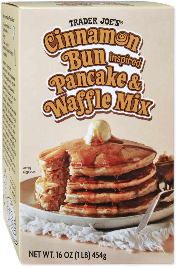10. Cinnamon Bun Inspired Pancake & Waffle Mix