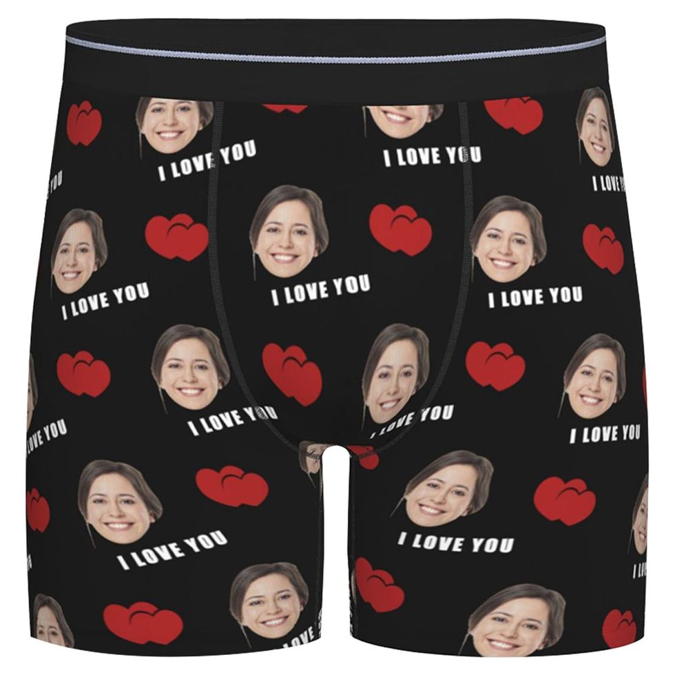 I Love you Boxers - Personalised Valentines Boxer Shorts – Super Socks