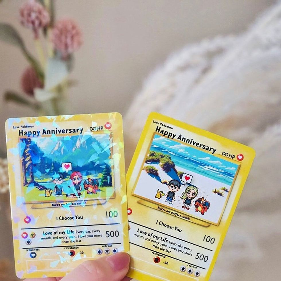 Custom Pokemon Anniversary Card