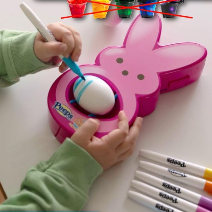 The Eggmazing Easter Egg Decorator: Peeps Bunny Edition