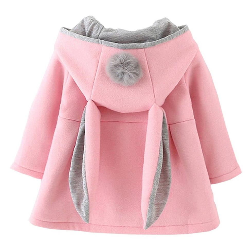 Chaqueta con orejas de conejo 