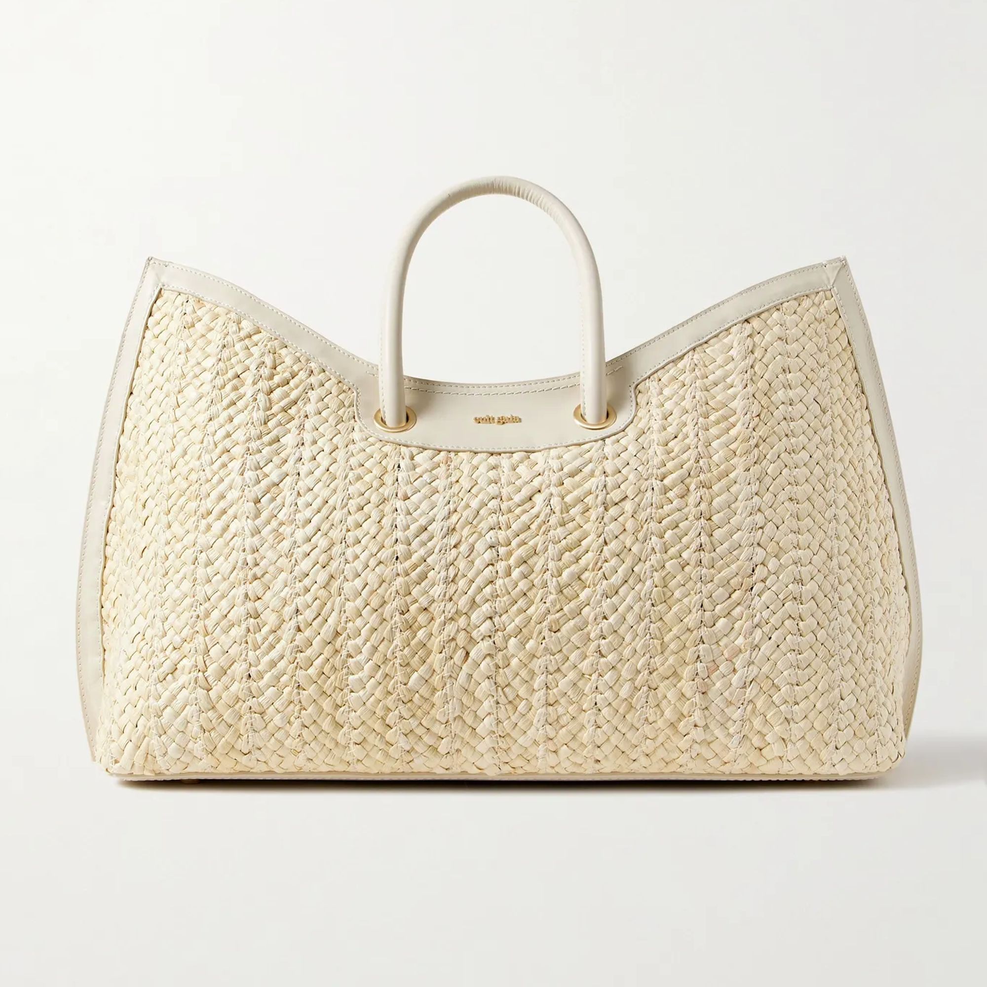 Designer straw beach discount bag