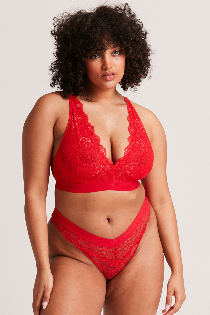 The picot lace fuller cup set