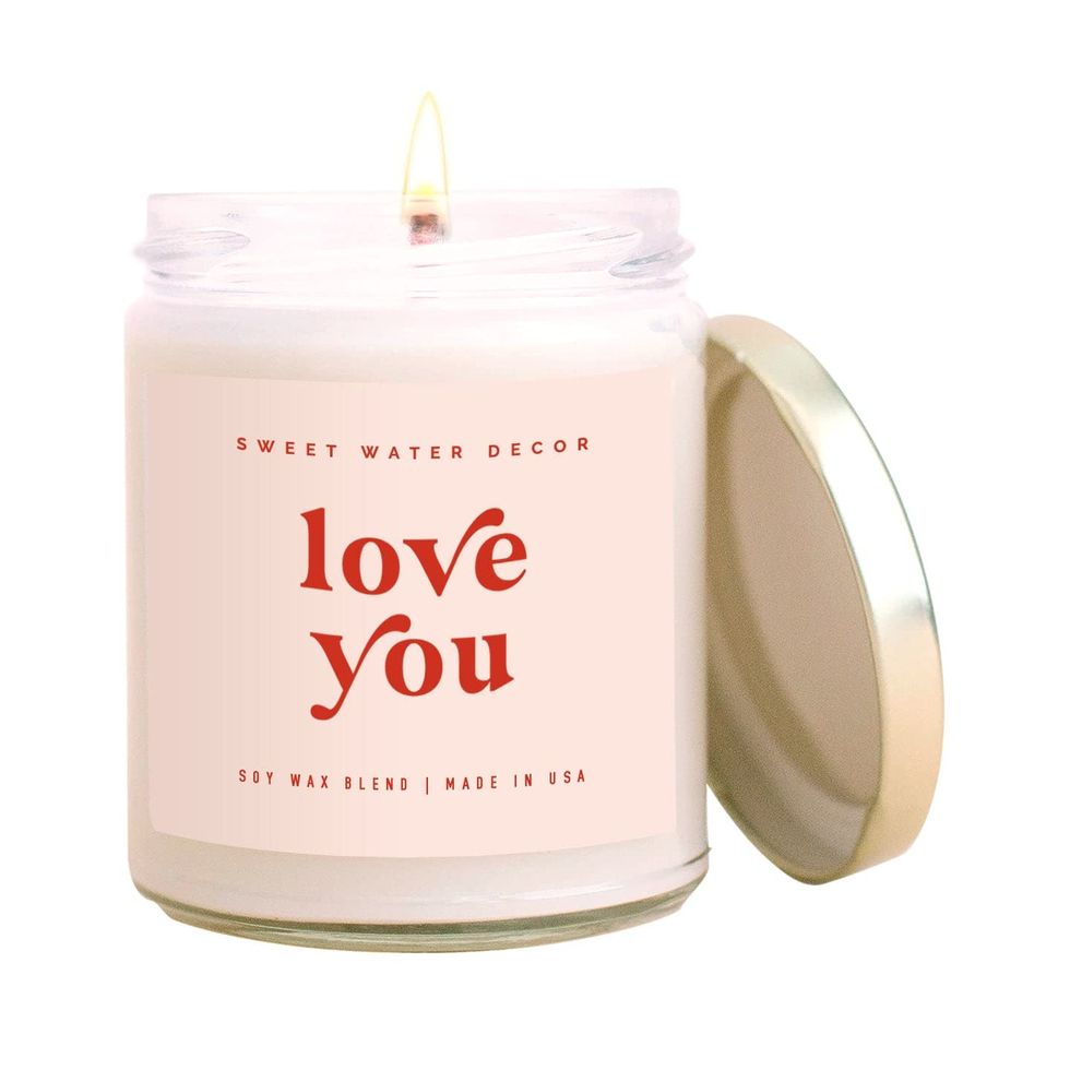 Happy Valentines Day - Soy Wax Glass Sayings Candle