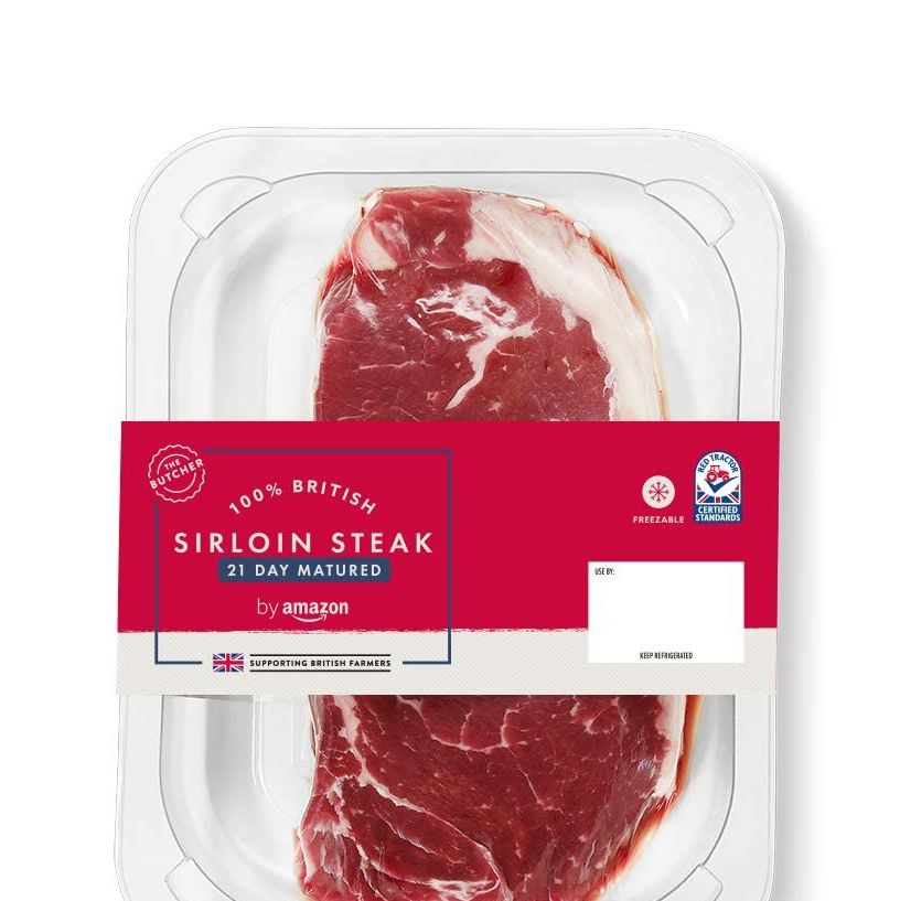 by Amazon British 21 Day Aged Sirloin Steak