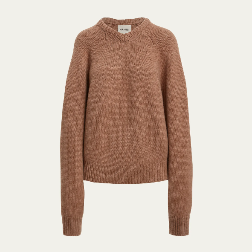 Nalani V-Neck Cashmere Sweater