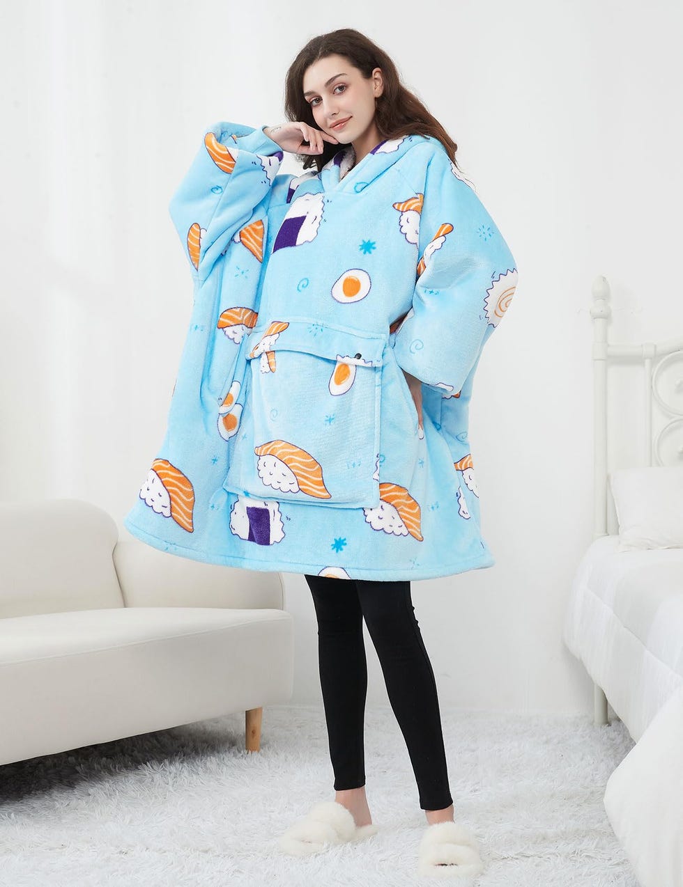 Wearable Blanket Hoodie 
