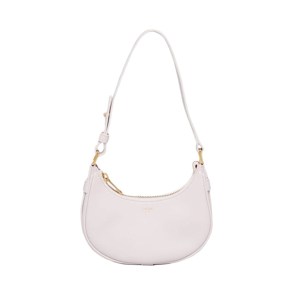 Pink Smooth Leather Mini Ava Shoulder Bag