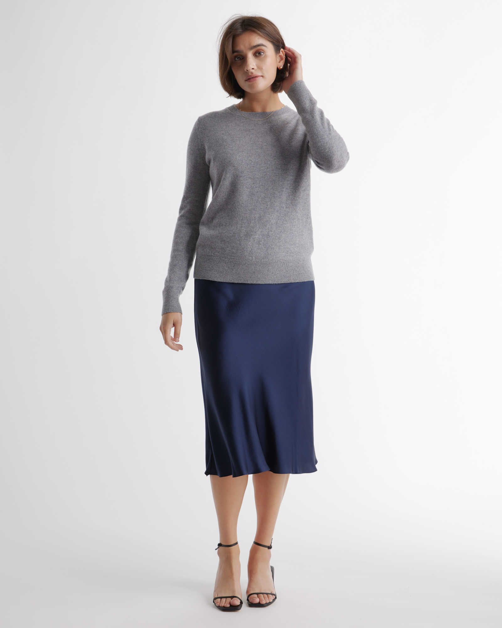 Best long wool outlet skirt