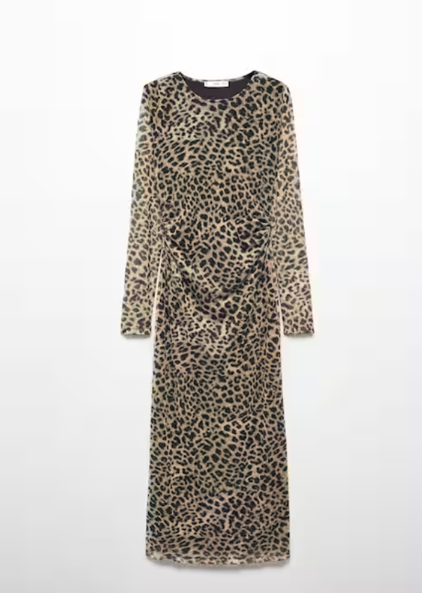 Vestido  leopardo