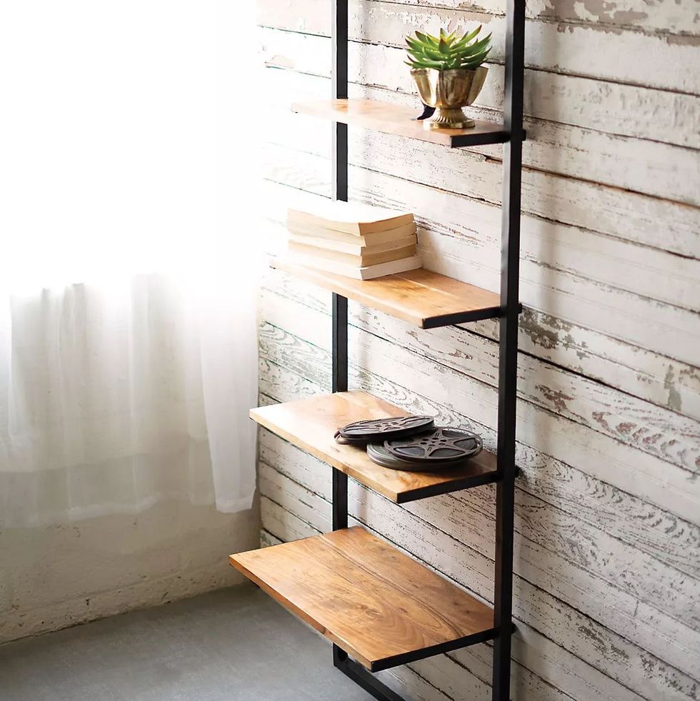 15 Ladder Shelf Ideas For Stylish Storage - Ladder Shelves 2024