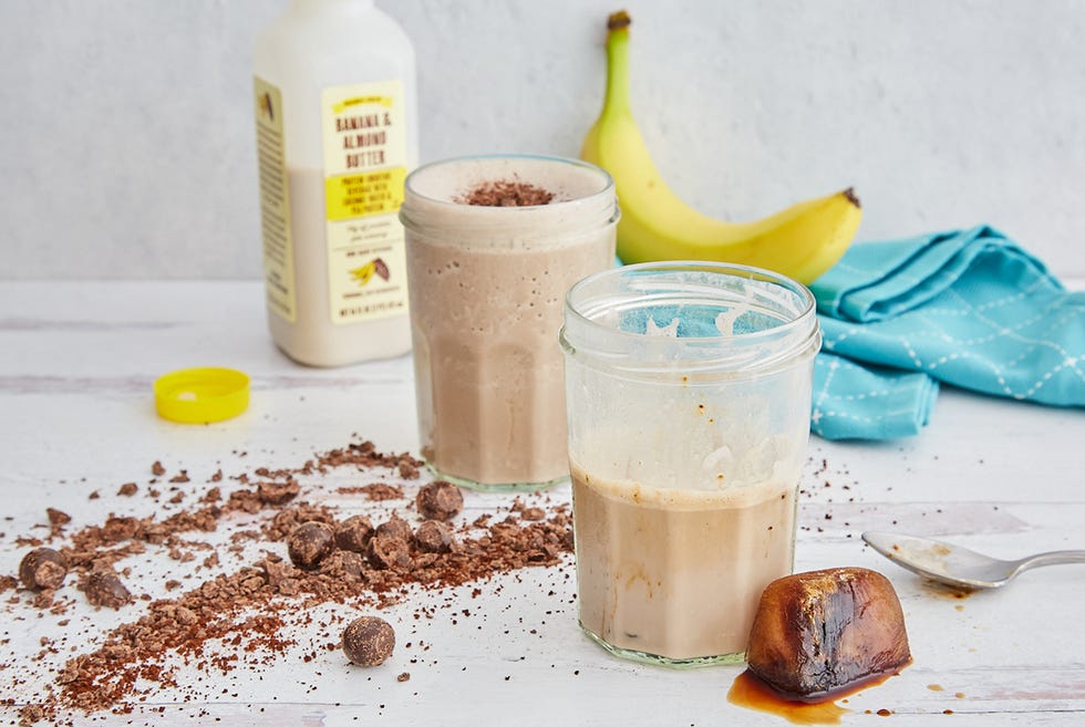 13. Banana & Almond Butter Protein Smoothie