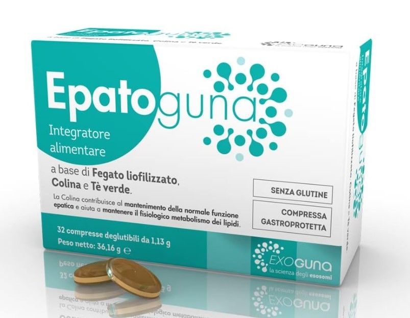 Epatoguna è un integratore alimentare che contribuisce al mantenimento della normale funzione epatica, aiuta a mantenere il fisiologico metabolismo dei lipidi e la normale funzione intestinale.