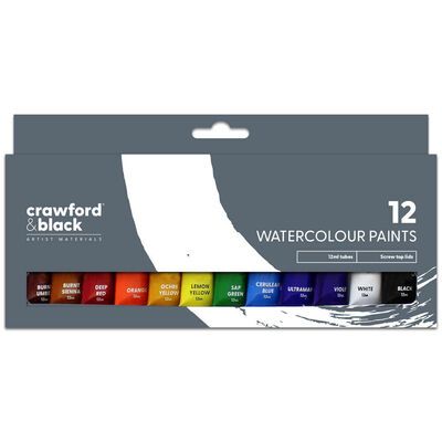 Watercolour Paint: Pack of 12
