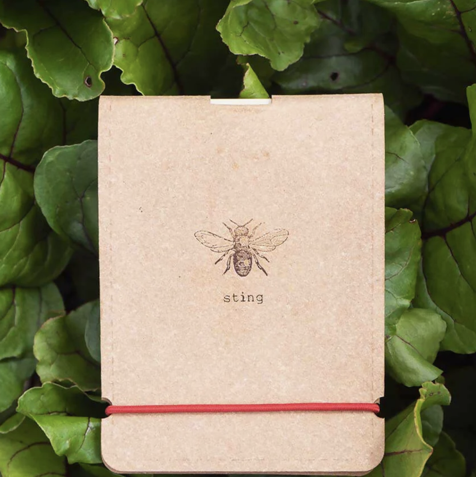Refillable Recycled Leather Notepad
