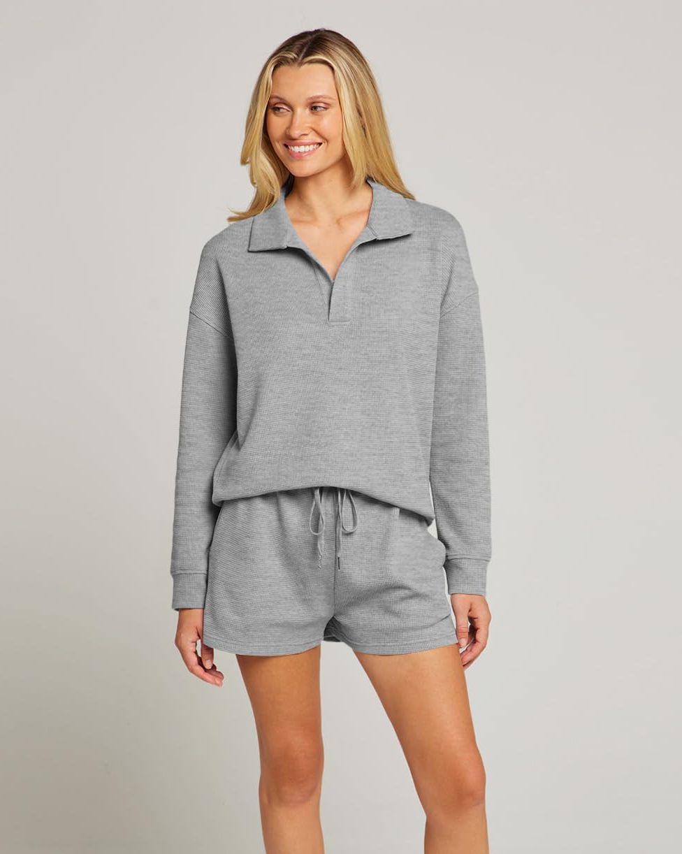 Buy ZITIQUE Ladies sexy pajamas gray in 2024 Online