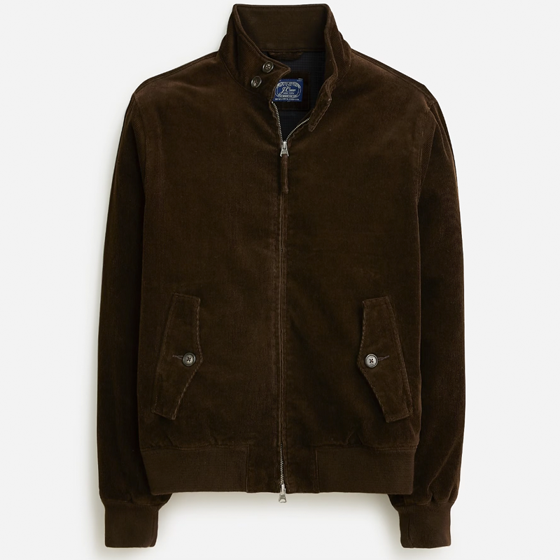 Harrington Jacket in Cotton Corduroy