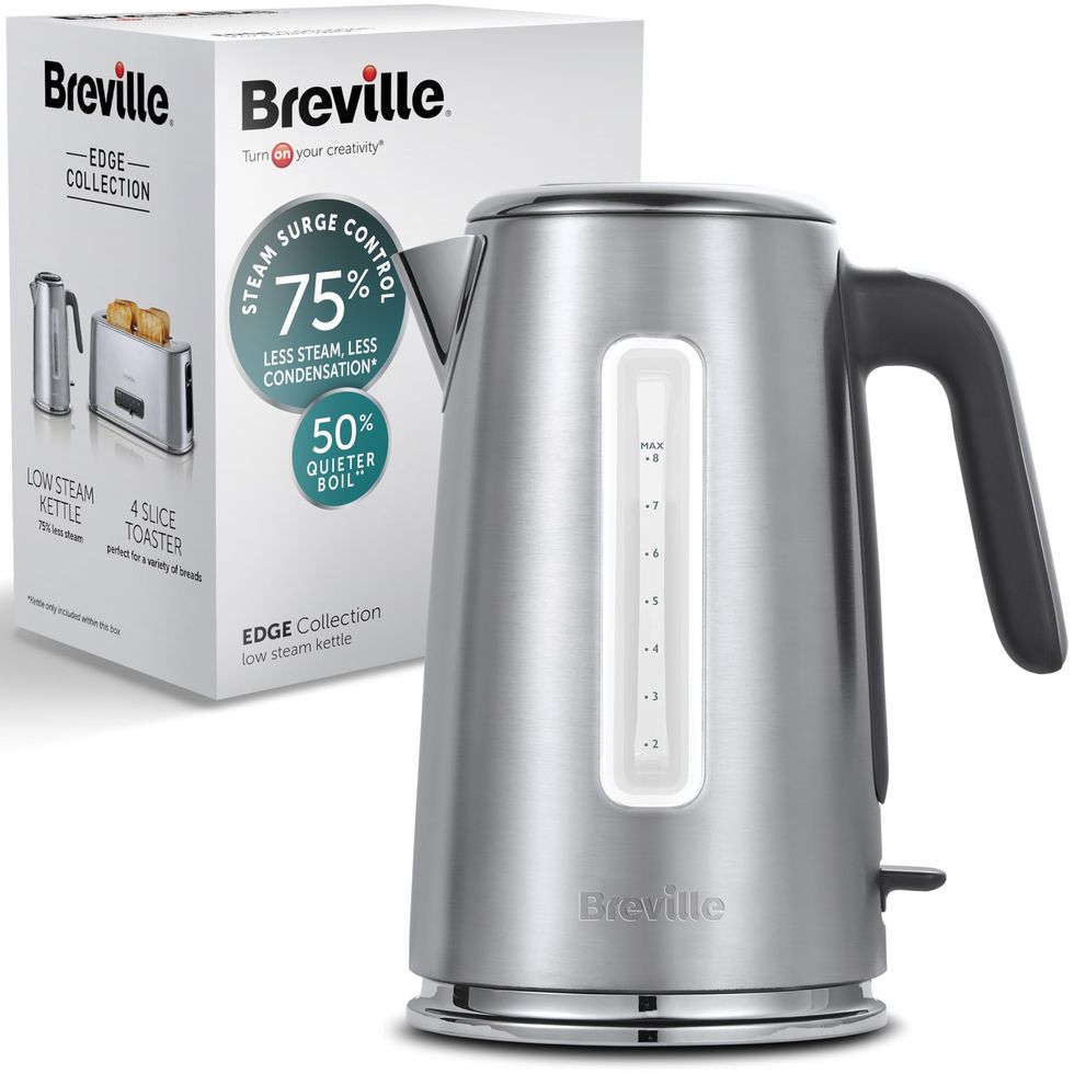 Edge Low Steam Kettle and 4-Slice Toaster - £131.92 for the set 