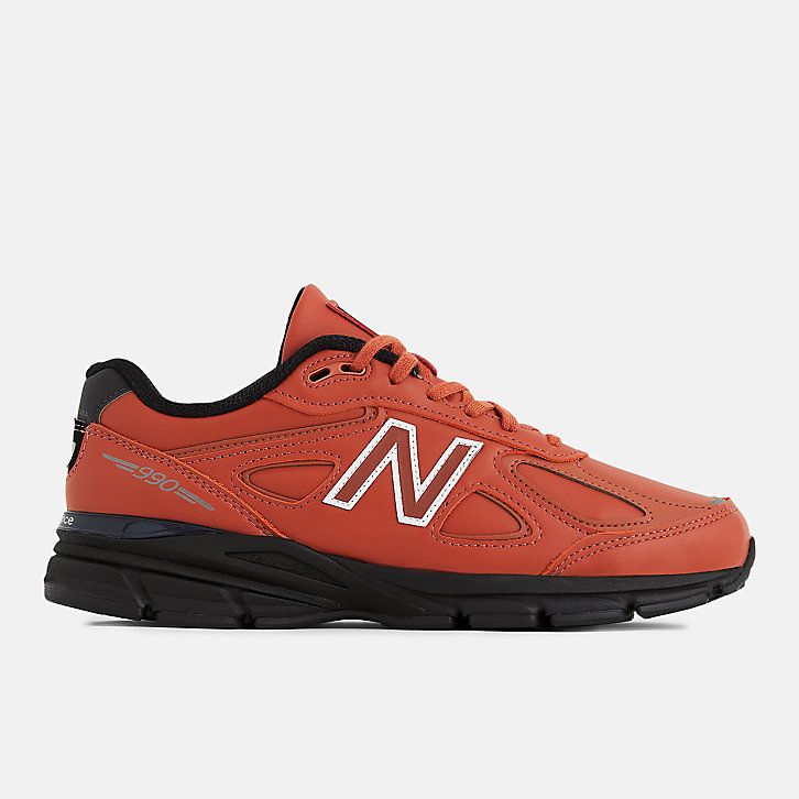 Red and gold 2024 990 new balance