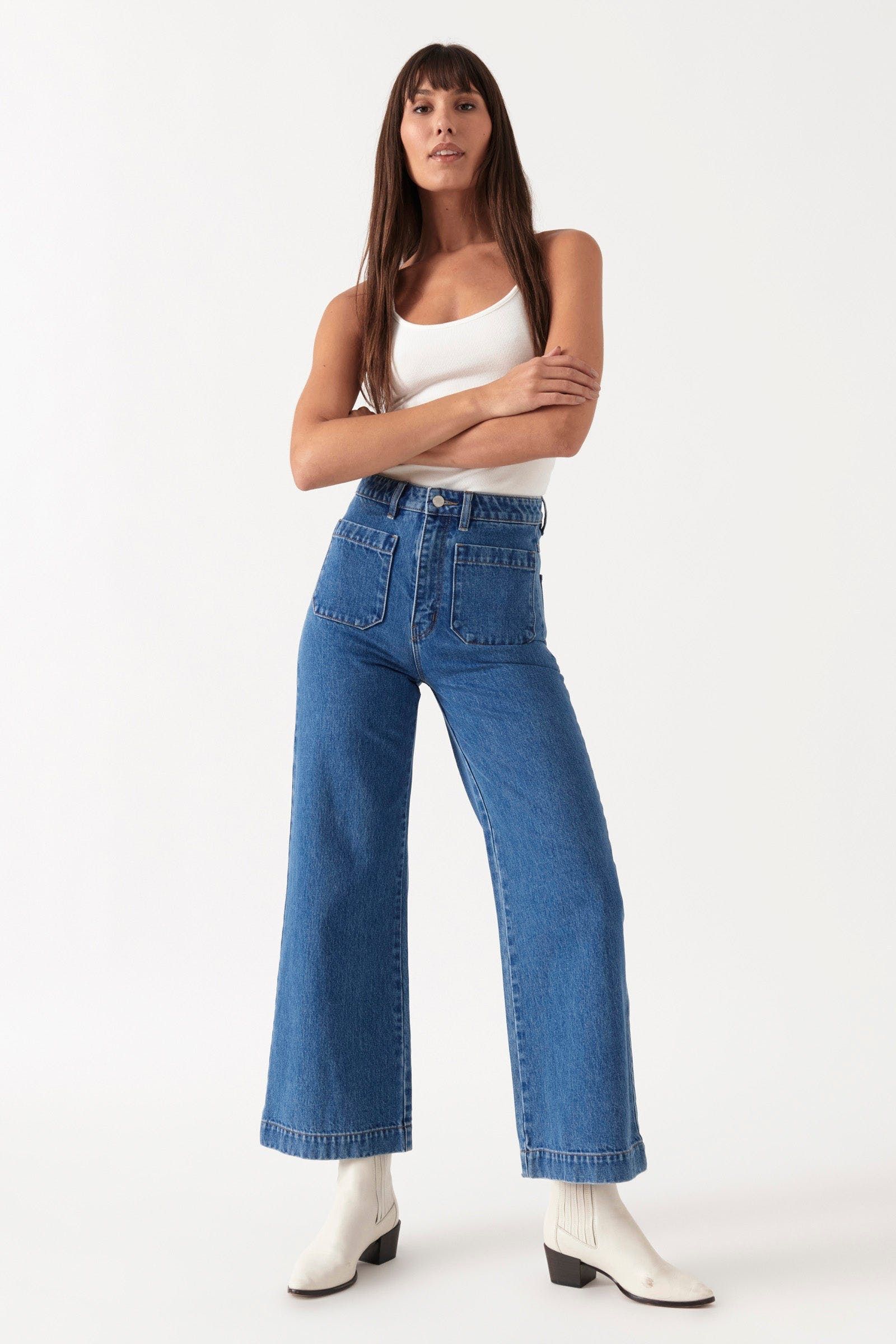 23 Best Wide-Leg Jeans - Best Wide Leg Jeans 2024