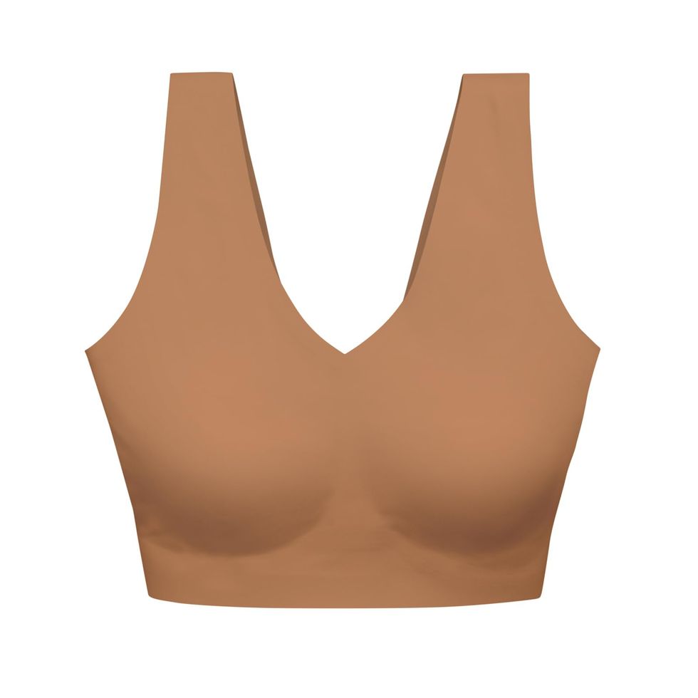 Under Armour Infinity 2.0 Low Strappy Sports Bra in Brown