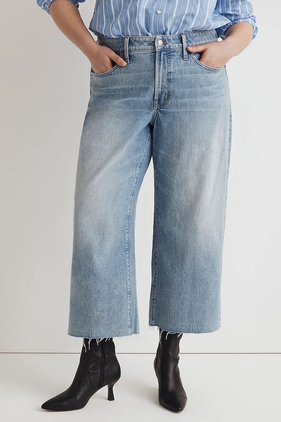 Vividspark Fashion Blog — High-Waist Wide-Leg Jeans