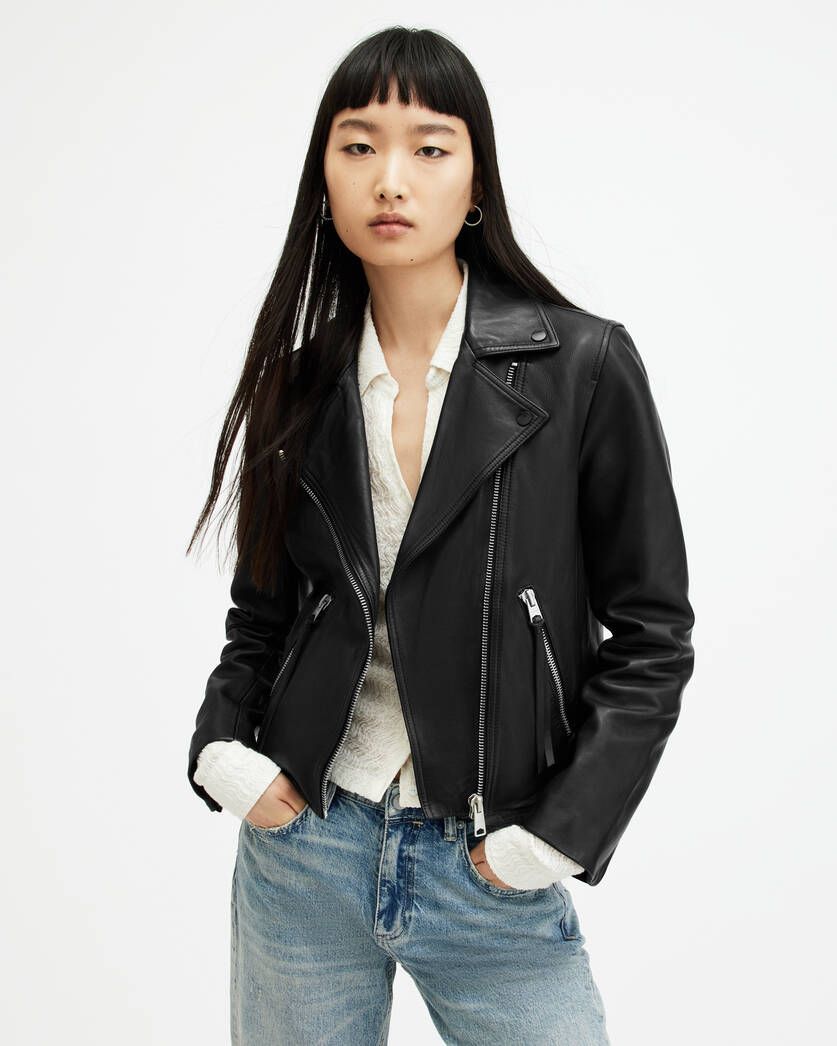 Cosmo Zip-up Leather Jacket
