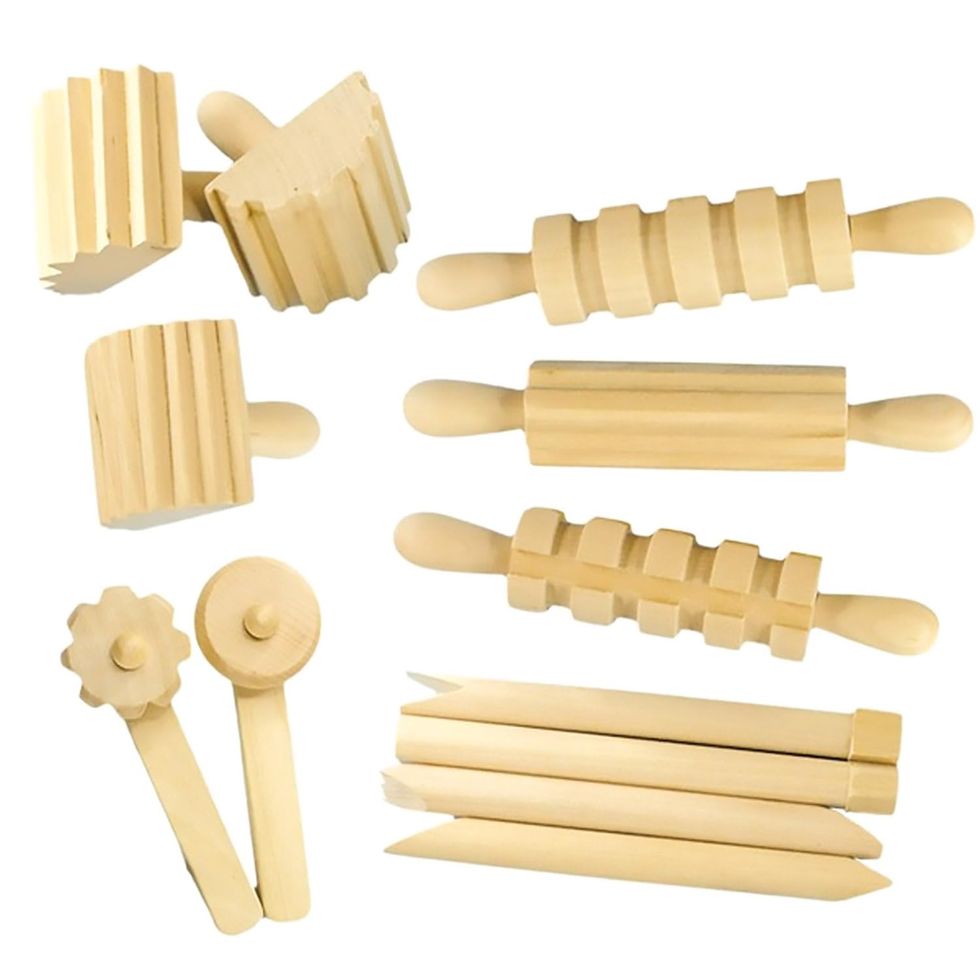 Anthony Peters Wooden Dough Tool Set