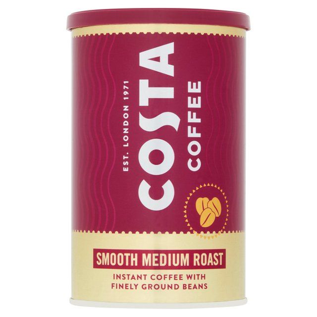 Costa Coffee Instant Coffee Smooth Medium Roast 100g