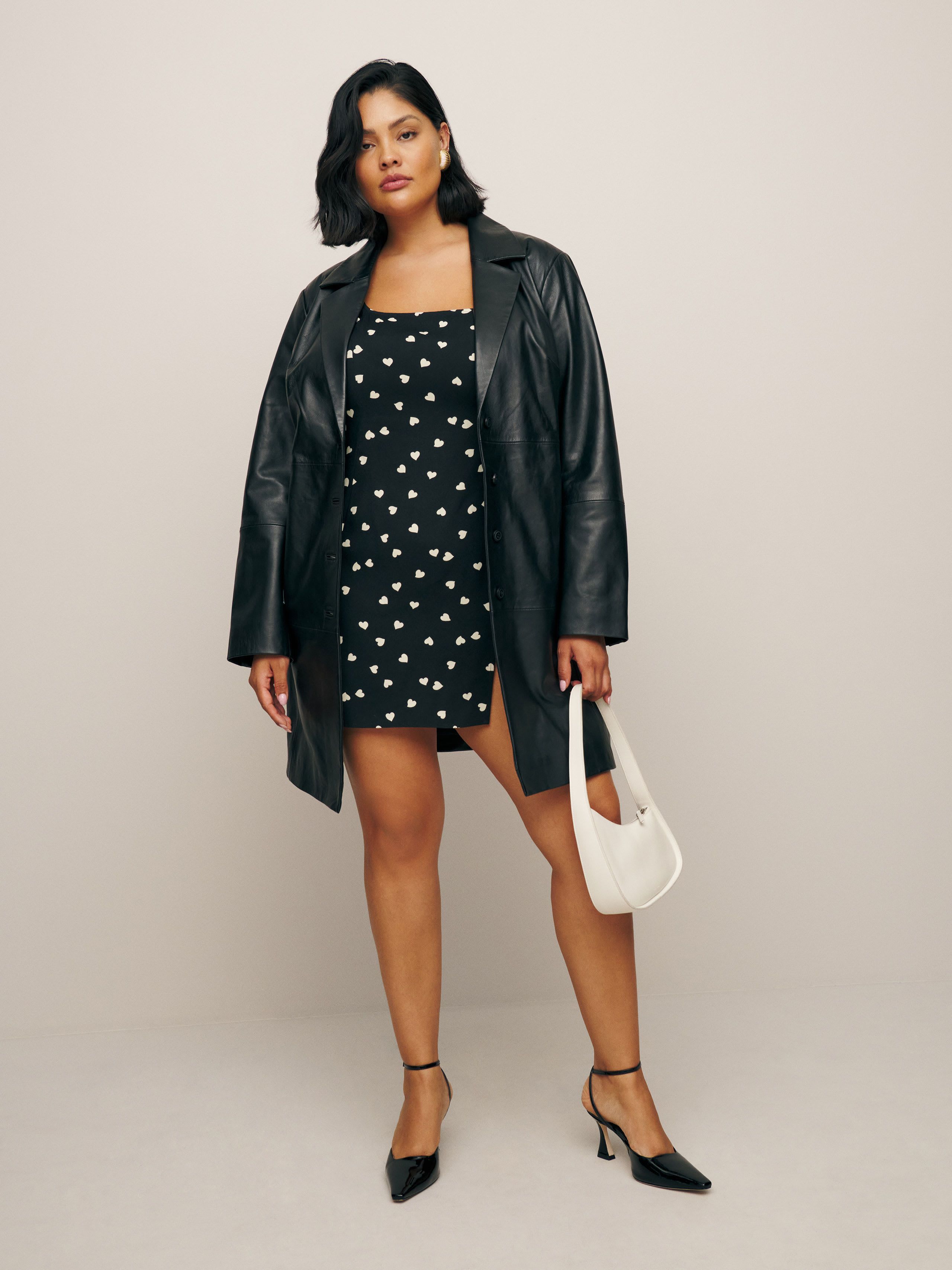 Best plus size leather clearance jacket