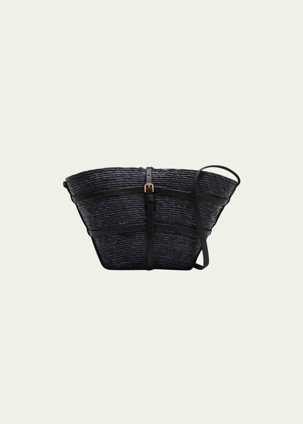 Watermill Caged Straw Crossbody Bag Watermill Caged Straw Crossbody Bag