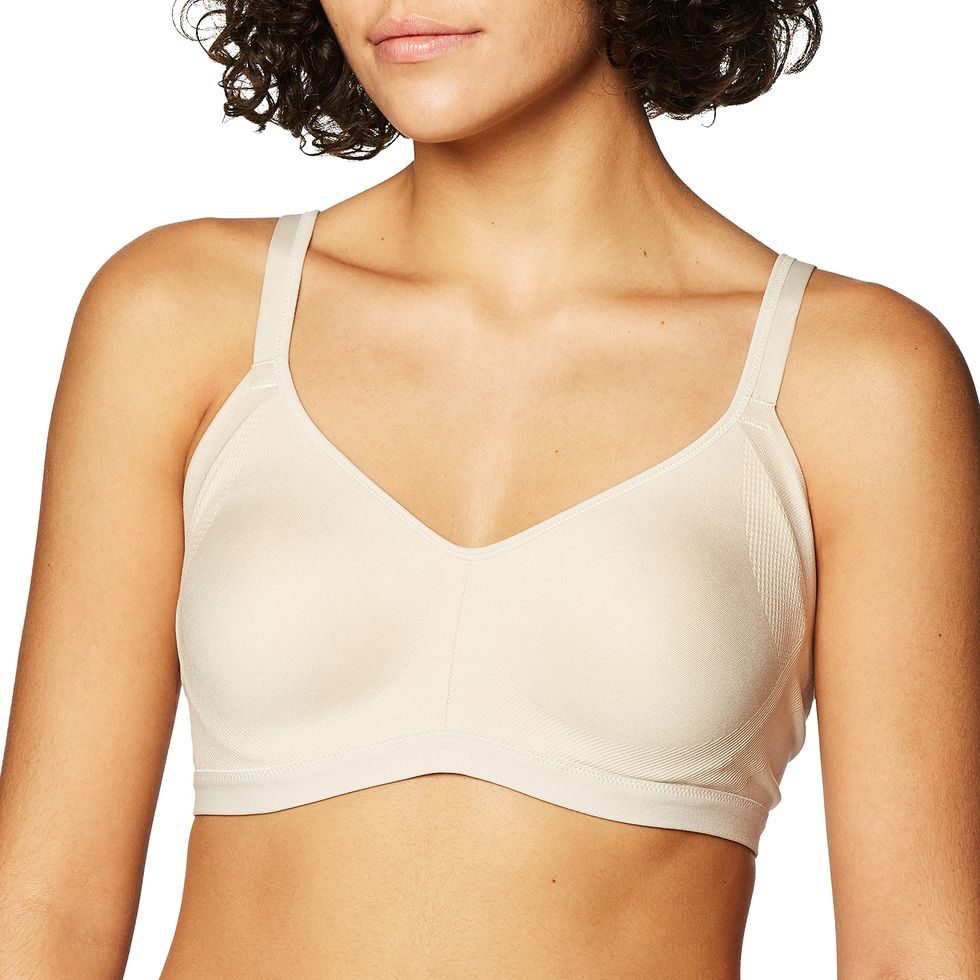 CLZOUD Comfy Bras for Women A Nylon,Spandex No Steel Ring Thin