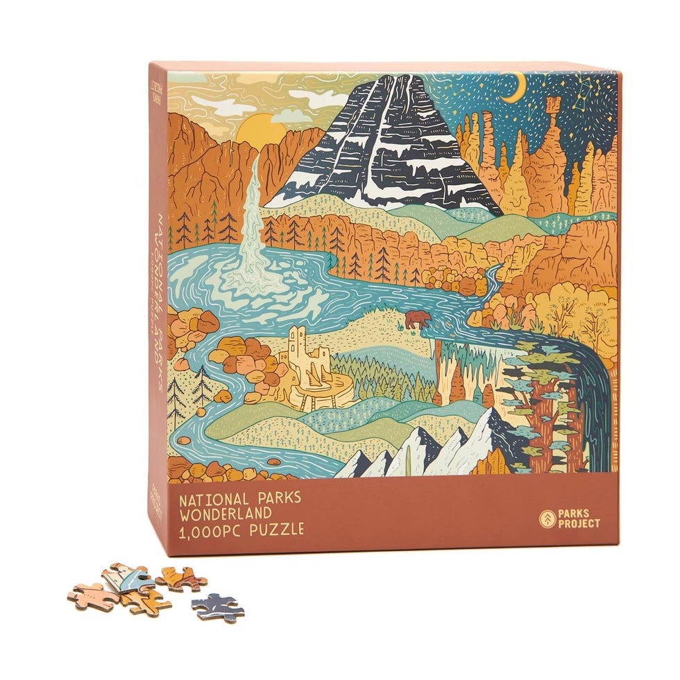 National Parks Wonderland 1000 Piece Puzzle