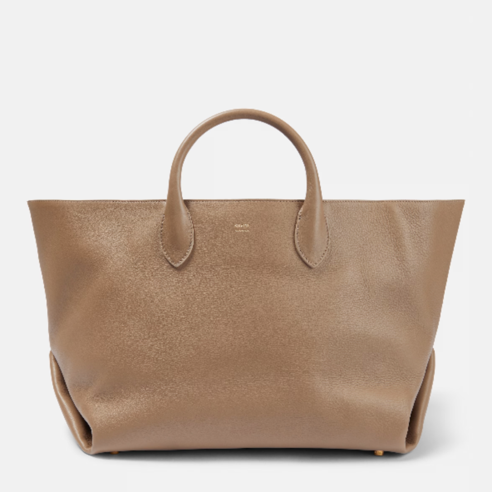 Amelia Medium Leather Tote Bag