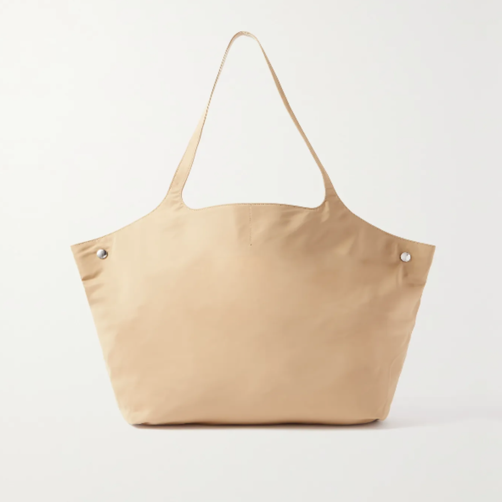 Glamorous Exclusive padded tote bag in camel
