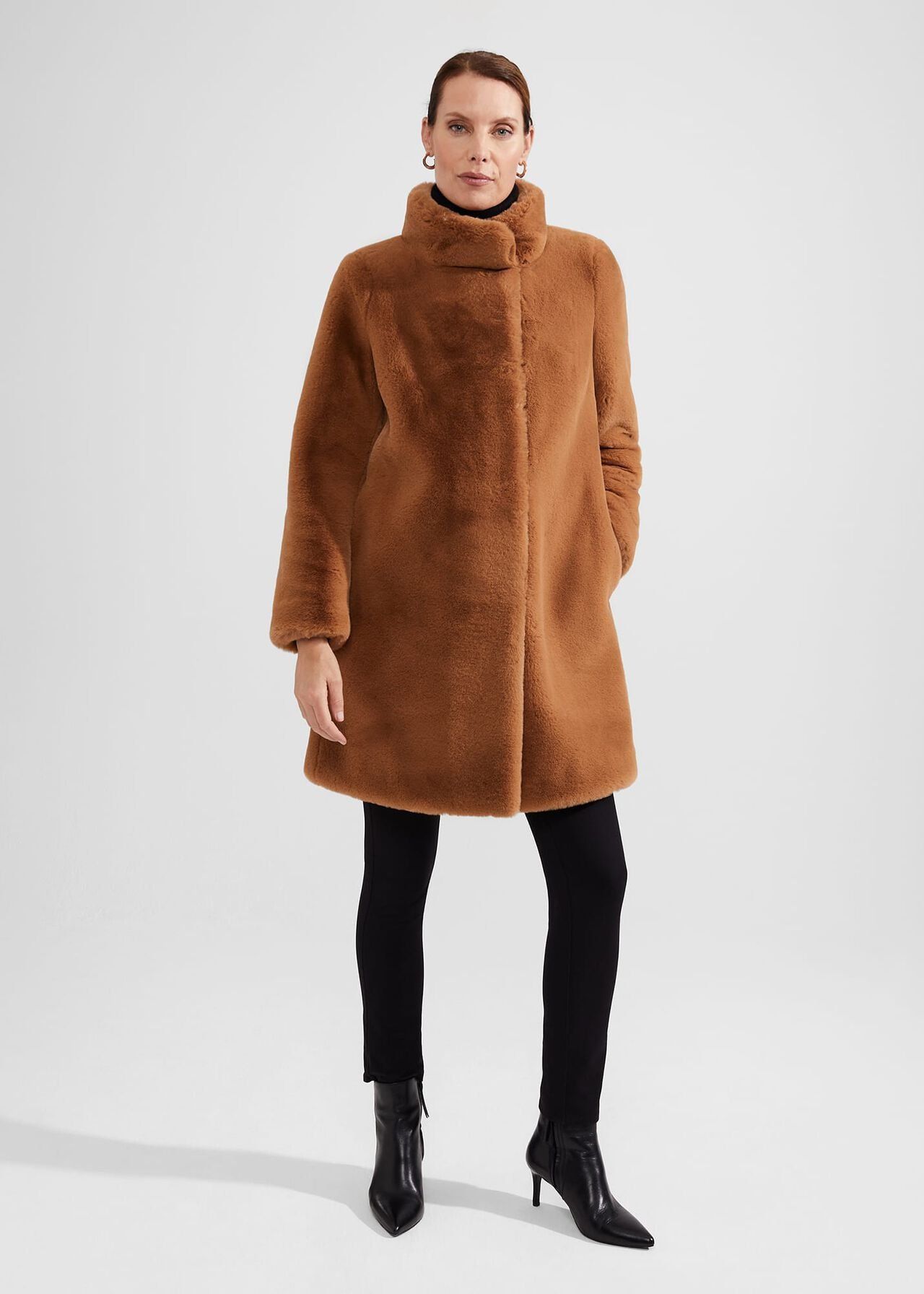 Boden's embroidered camel coat is now half price