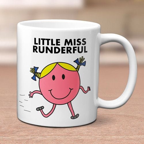 Little Miss Runderful Running Mug
