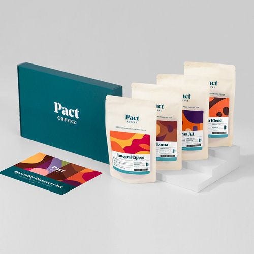 Pact Coffee Speciality Discovery Set