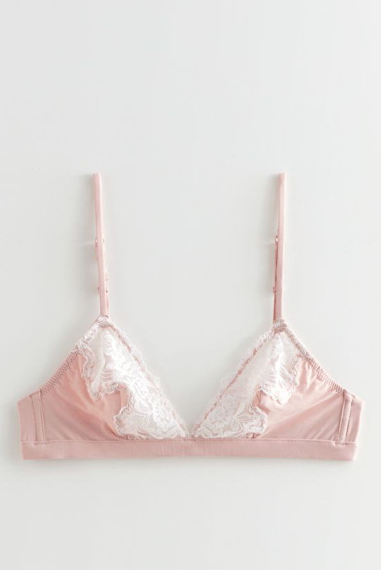  OTHER STORIES Triangle Lace Bralette