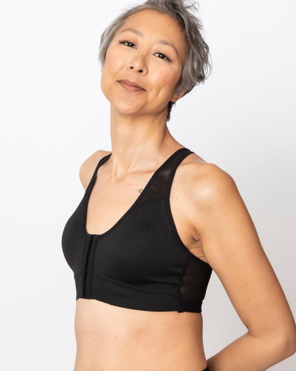 VQLTZQU Cotton Front Close Bras for Older Women Women Yoga Closure