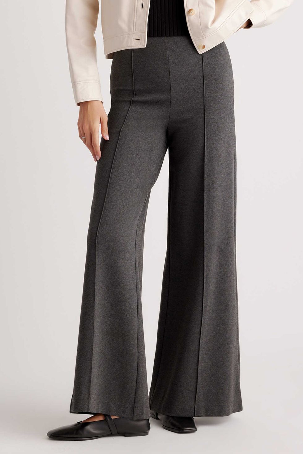 SweatyRocks Women's Casual Wide Leg Pants High Waist Zip Up Office Suit Pants  Trousers Khaki S at  Women's Clothing store