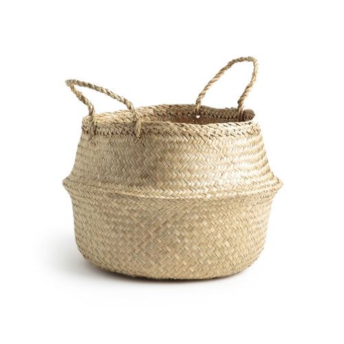 Accessories — Fishing Basket with Wood Lid Set of 4 — Woodland Things
