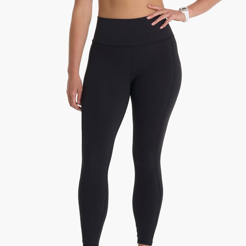 Women's phone pocket fitness high-waisted leggings, black - Decathlon