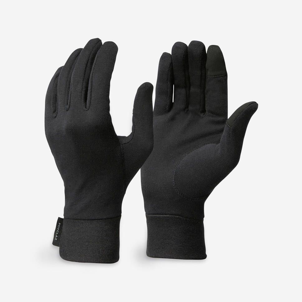 Adult Mountain Trekking Silk Liner Gloves 