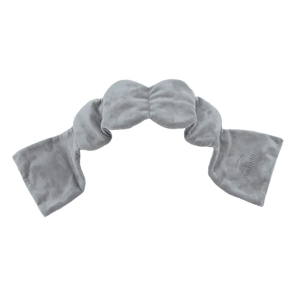 Weighted Silk Sleep Mask - Meditative Grey / S