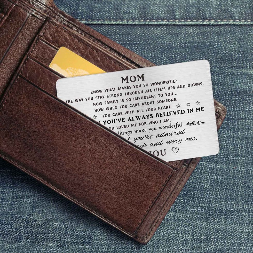 Mother's Day Wallet Card 